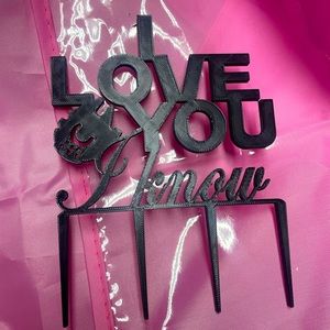 Cake Topper